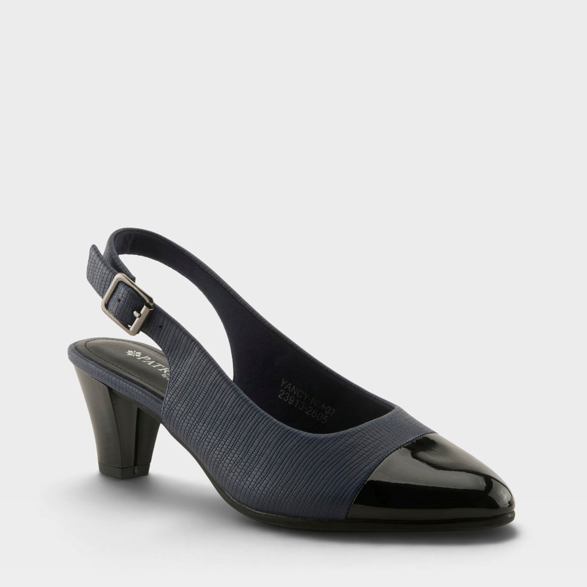 Patrizia Yancy Shoes in Navy Multi, front view