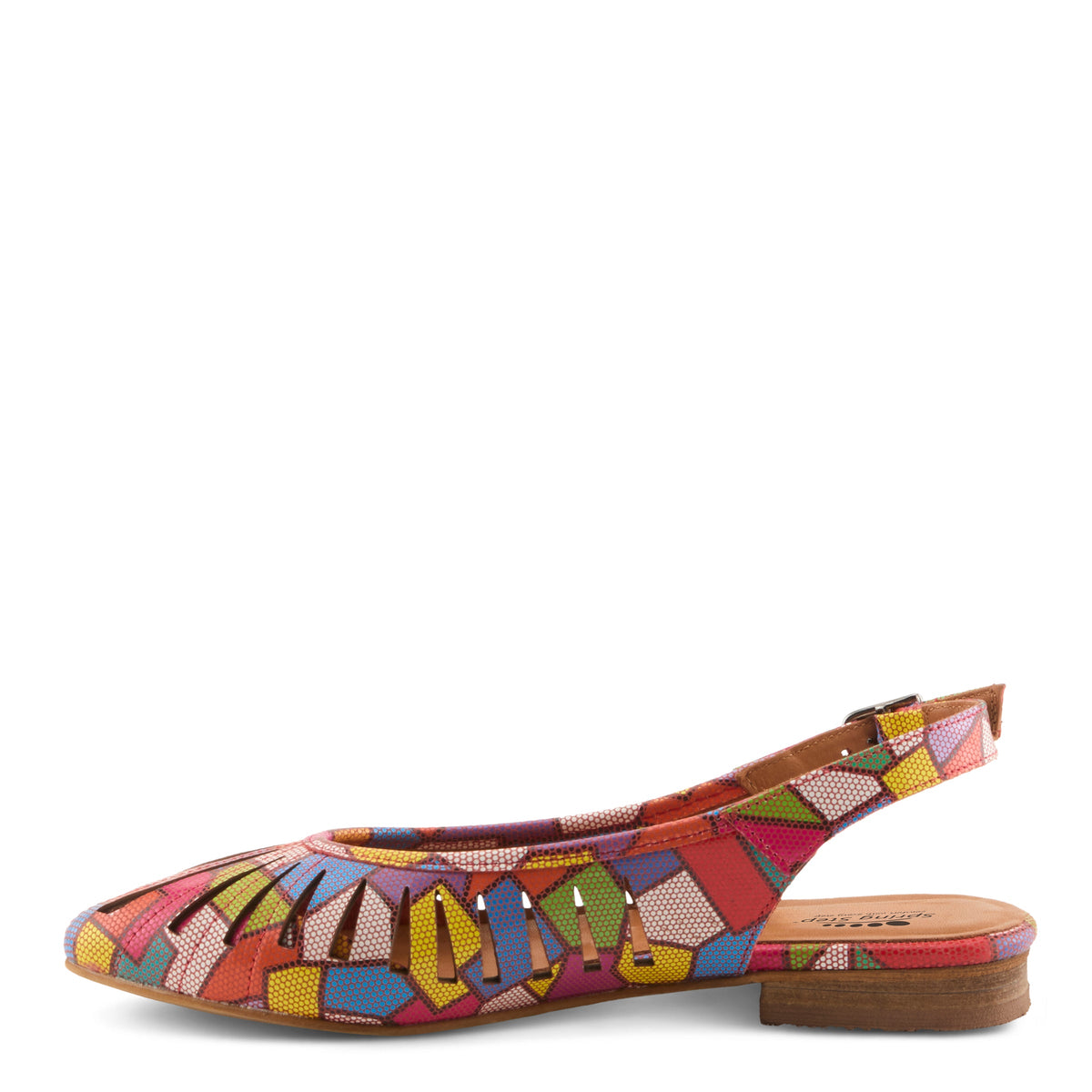 Spring Step SPRING STEP YARAH SHOES shoe in rainbow with comfortable everyday design