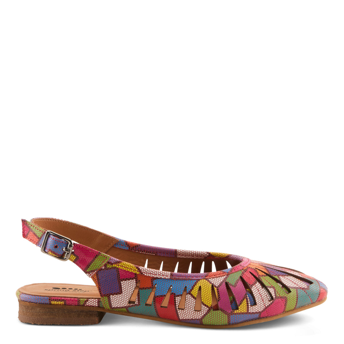 Spring Step SPRING STEP YARAH SHOES shoe in rainbow with comfortable everyday design