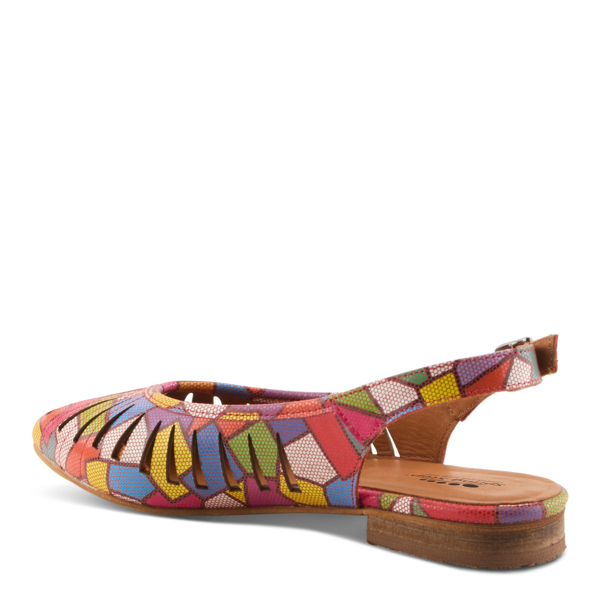 Spring Step SPRING STEP YARAH SHOES shoe in rainbow with comfortable everyday design