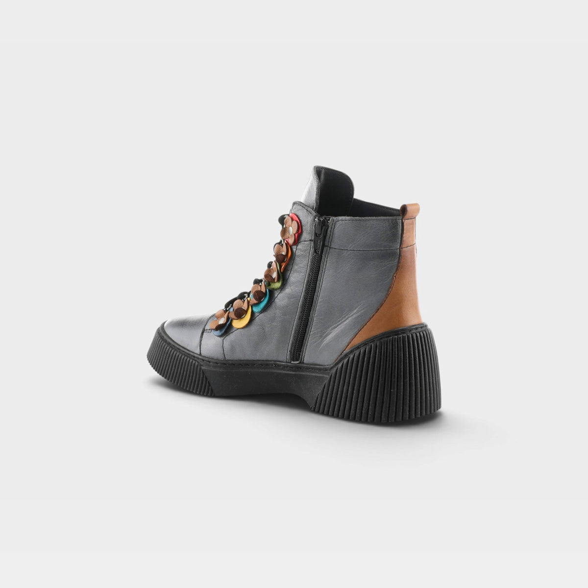 Spring Step Yeba Grey Multi Shoe