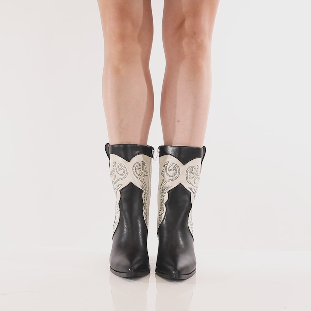 AZURA INLOVE WESTERN BOOTIE-8