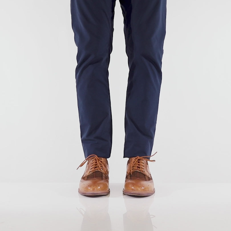 L'ARTISTE MEN THAVO-PLAID OXFORD SHOE-13