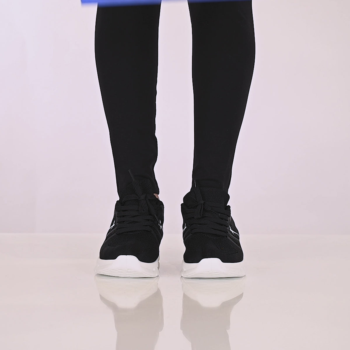 Flexus FLEXUS RUSHING SNEAKERS sneaker in black multi with flexible sole
