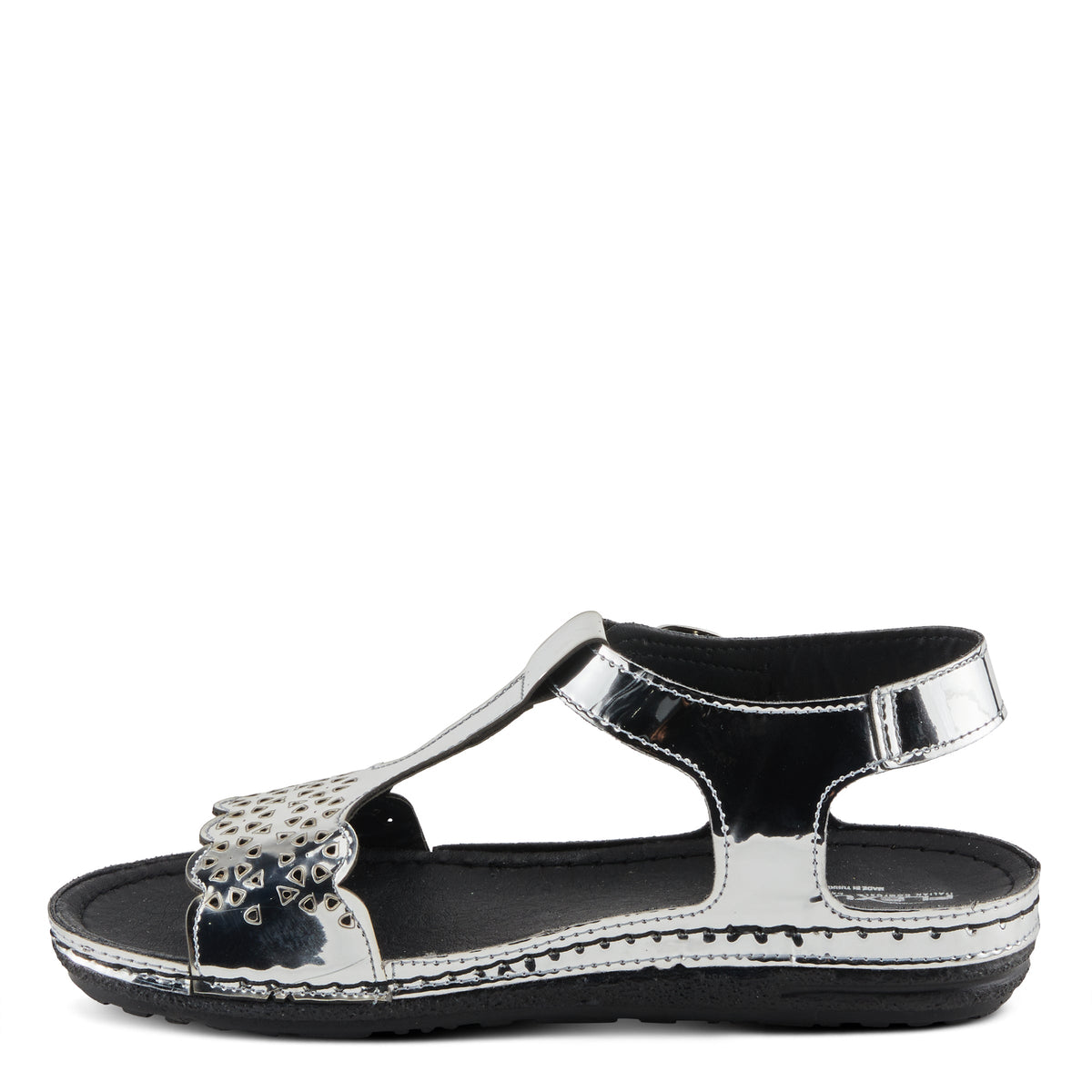 Flexus FLEXUS STEVE 140714 SANDAL sandal in silver with flexible sole