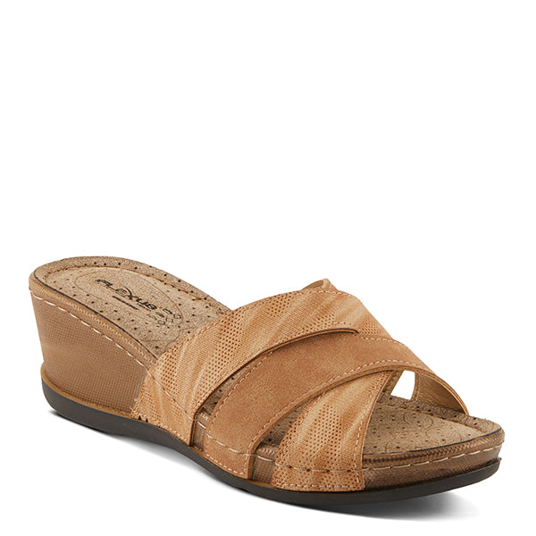 Flexus FLEXUS JOAN SANDAL - 200718 sandal in beige with flexible sole