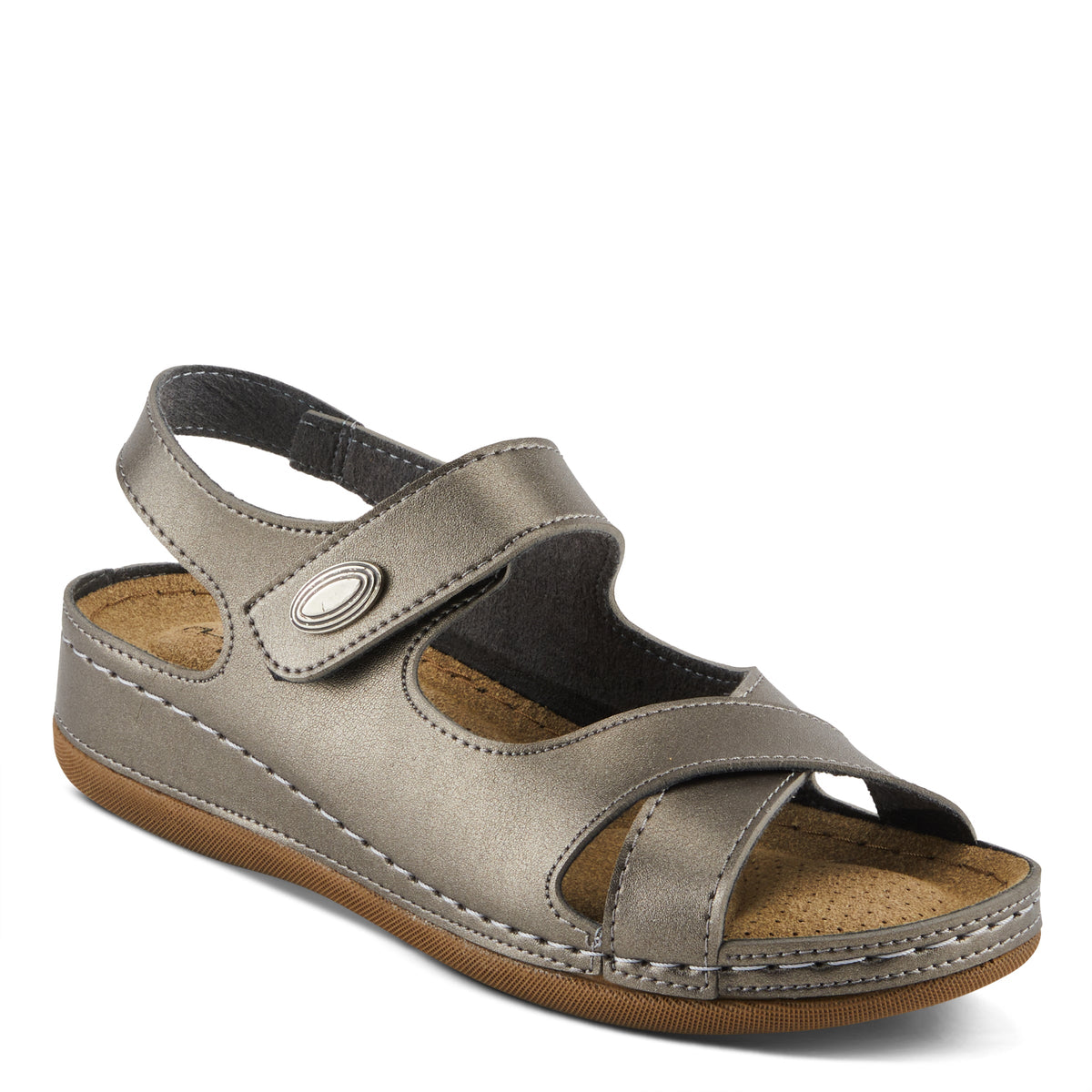 Flexus FLEXUS SEVILIO 5955 SANDAL sandal in chrome with flexible sole