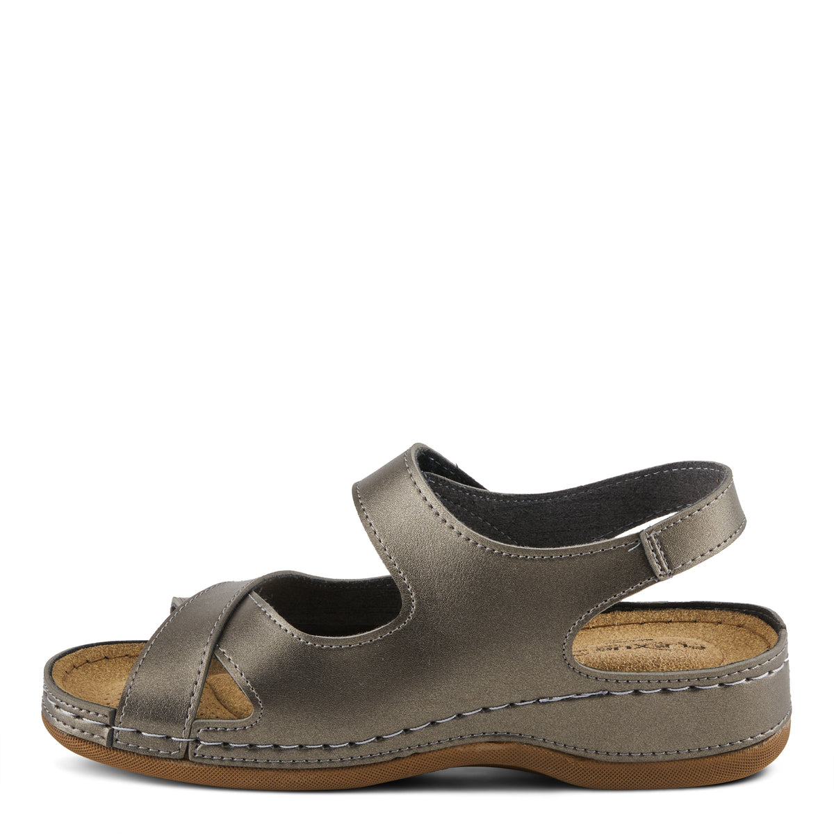 Flexus FLEXUS SEVILIO 5955 SANDAL sandal in chrome with flexible sole