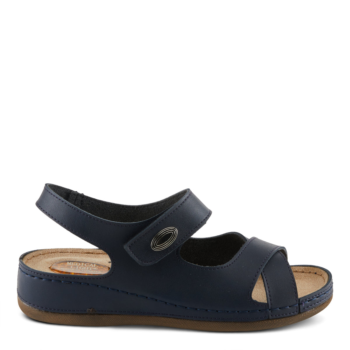 Flexus FLEXUS SEVILIO 5955 SANDAL sandal in navy with flexible sole