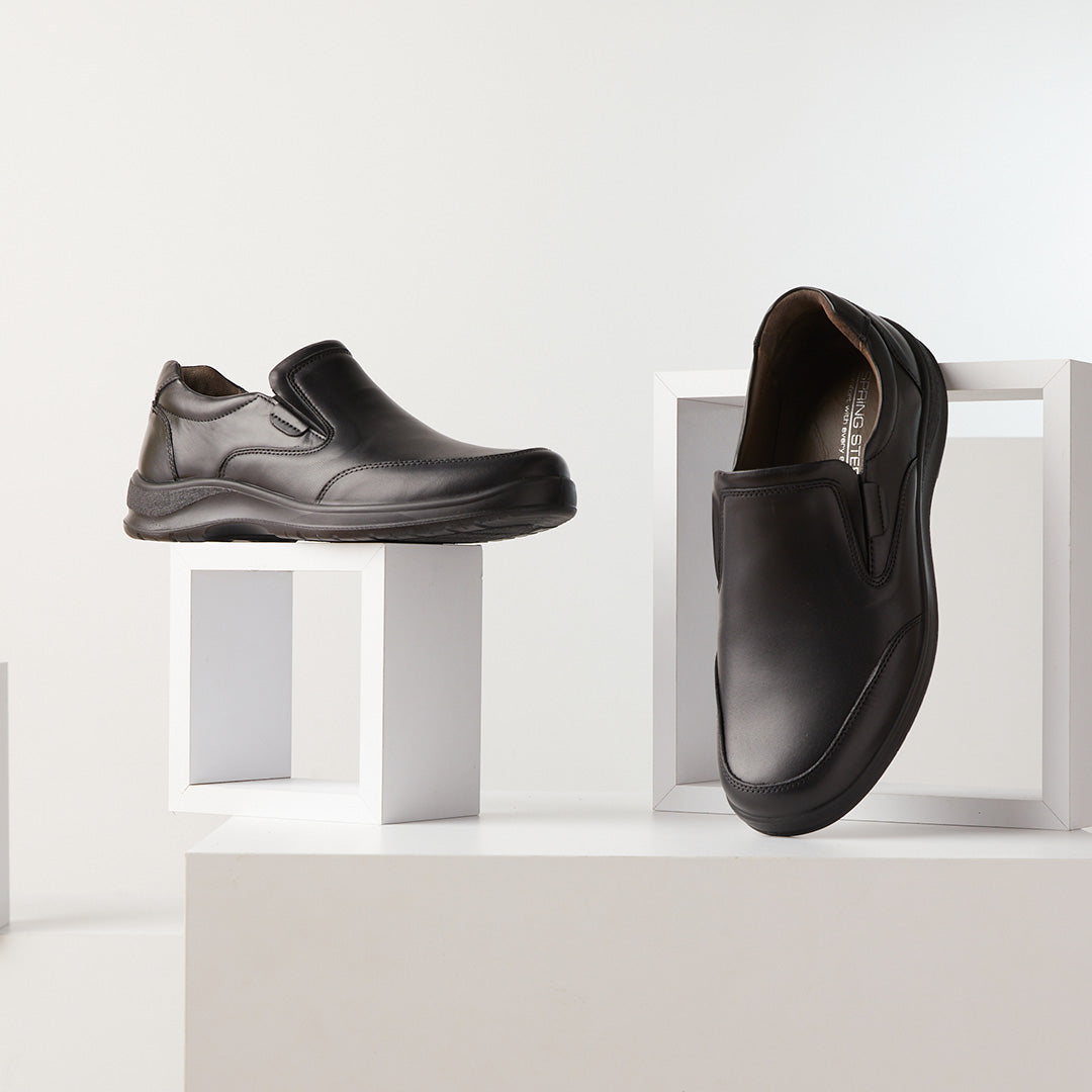 Spring Step Spring Step Men ABISKO Shoes shoe in dark brown with comfortable everyday design