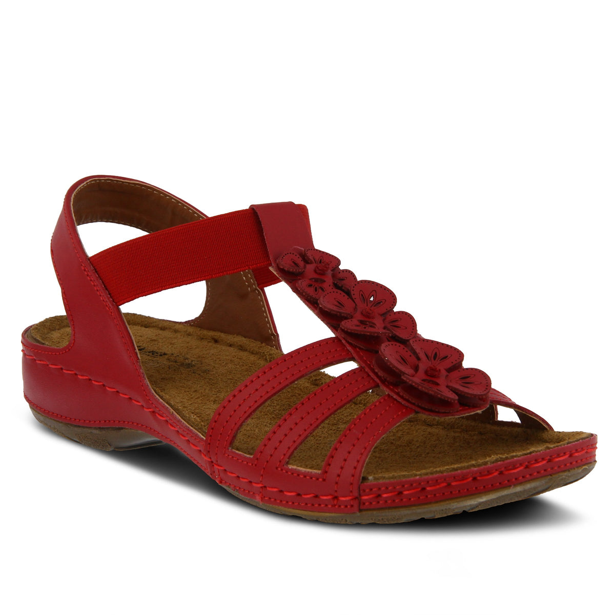 Flexus FLEXUS ADEDE SLINGBACK SANDAL sandal in charcoal with flexible sole