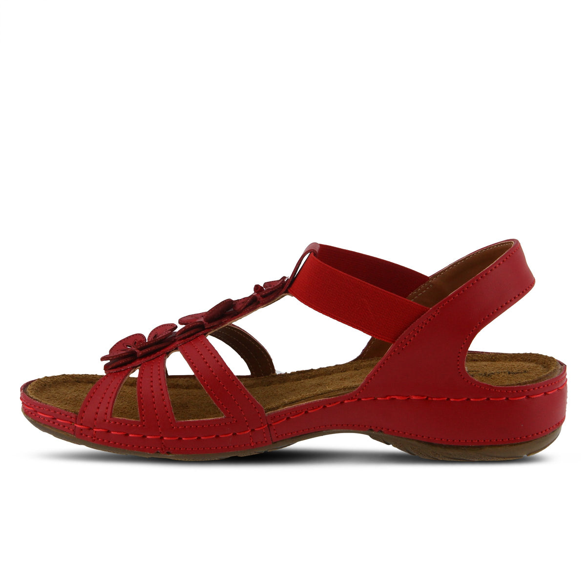 Flexus FLEXUS ADEDE SLINGBACK SANDAL sandal in charcoal with flexible sole
