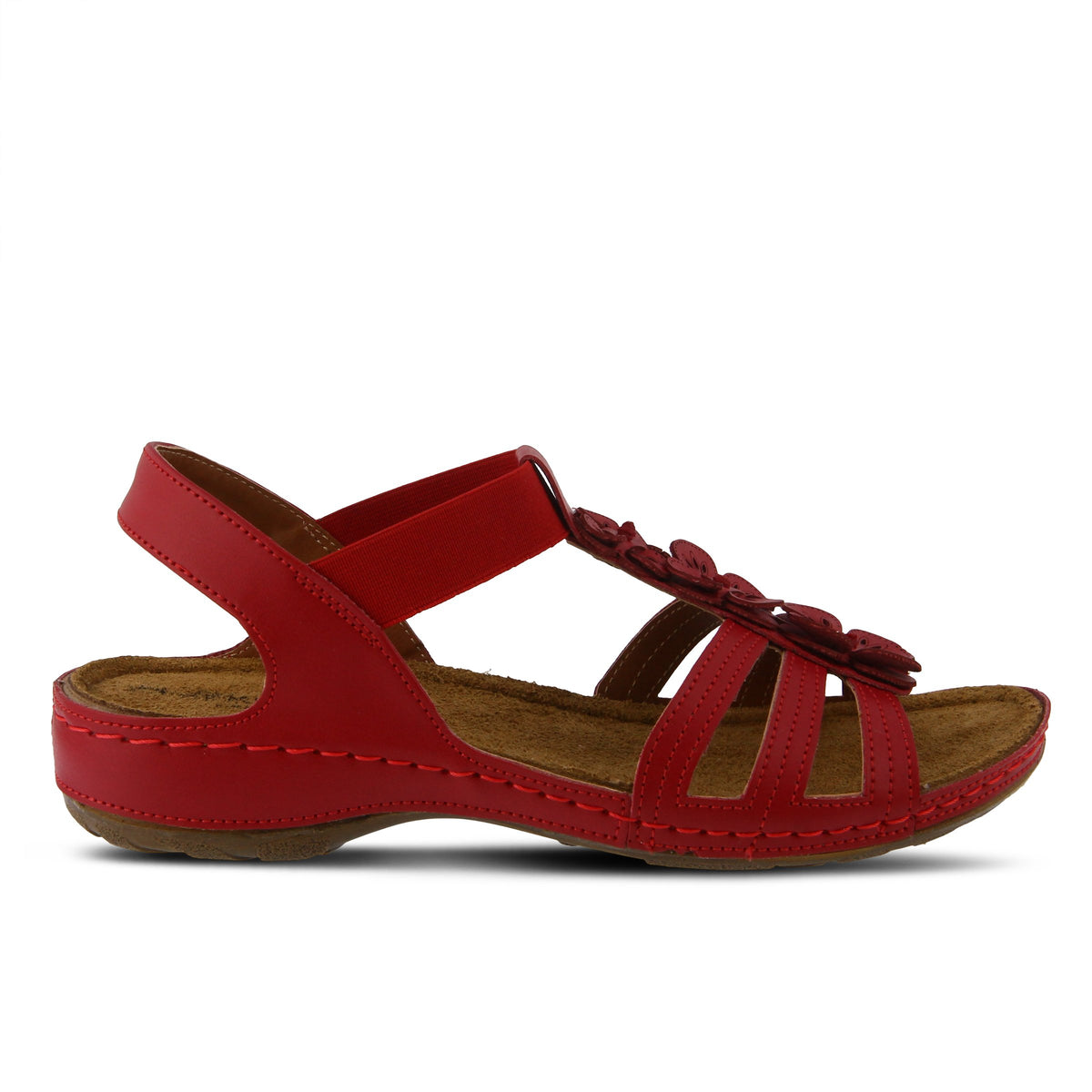 Flexus FLEXUS ADEDE SLINGBACK SANDAL sandal in charcoal with flexible sole