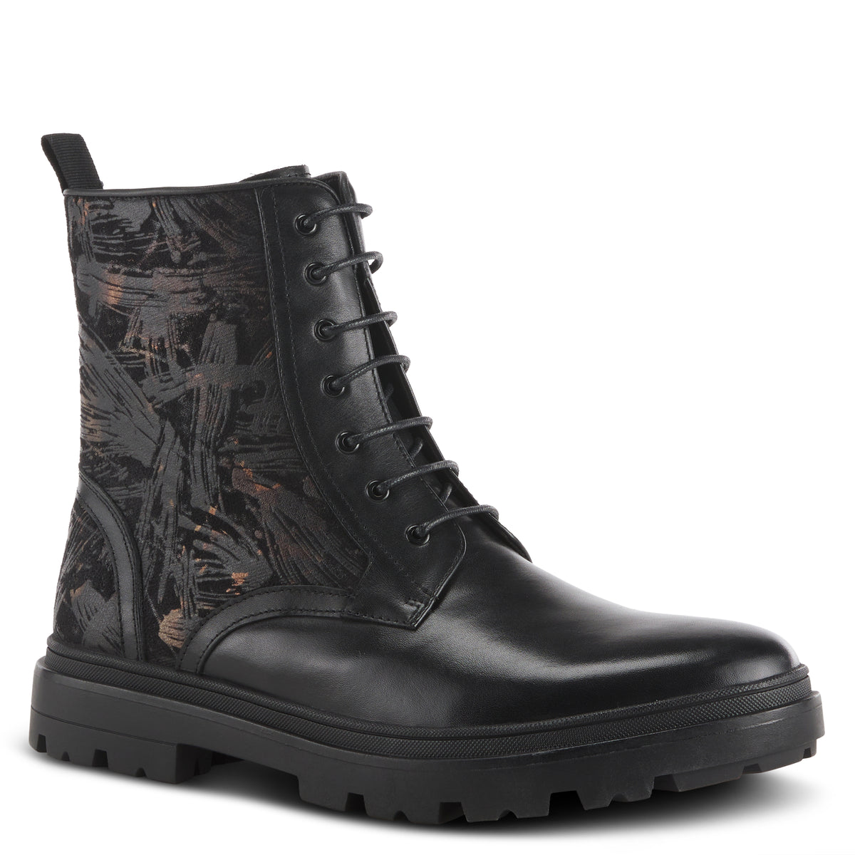 L'Artiste L'ARTISTE MEN AIDEN BOOTIE boot in camel with handcrafted leather design