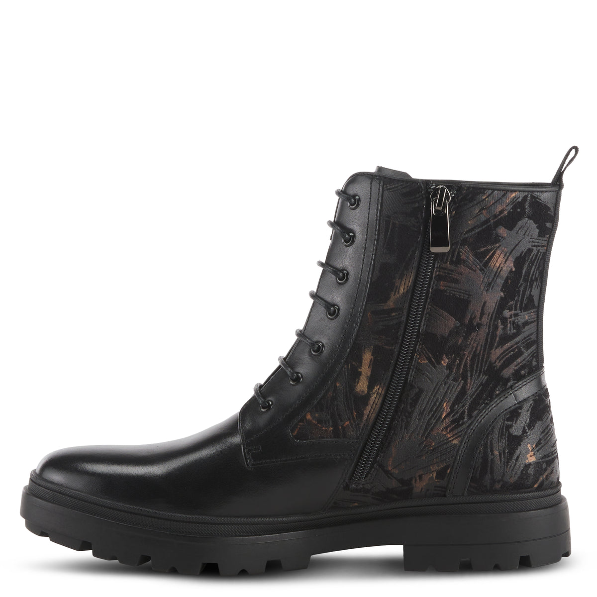 L'Artiste L'ARTISTE MEN AIDEN BOOTIE boot in camel with handcrafted leather design