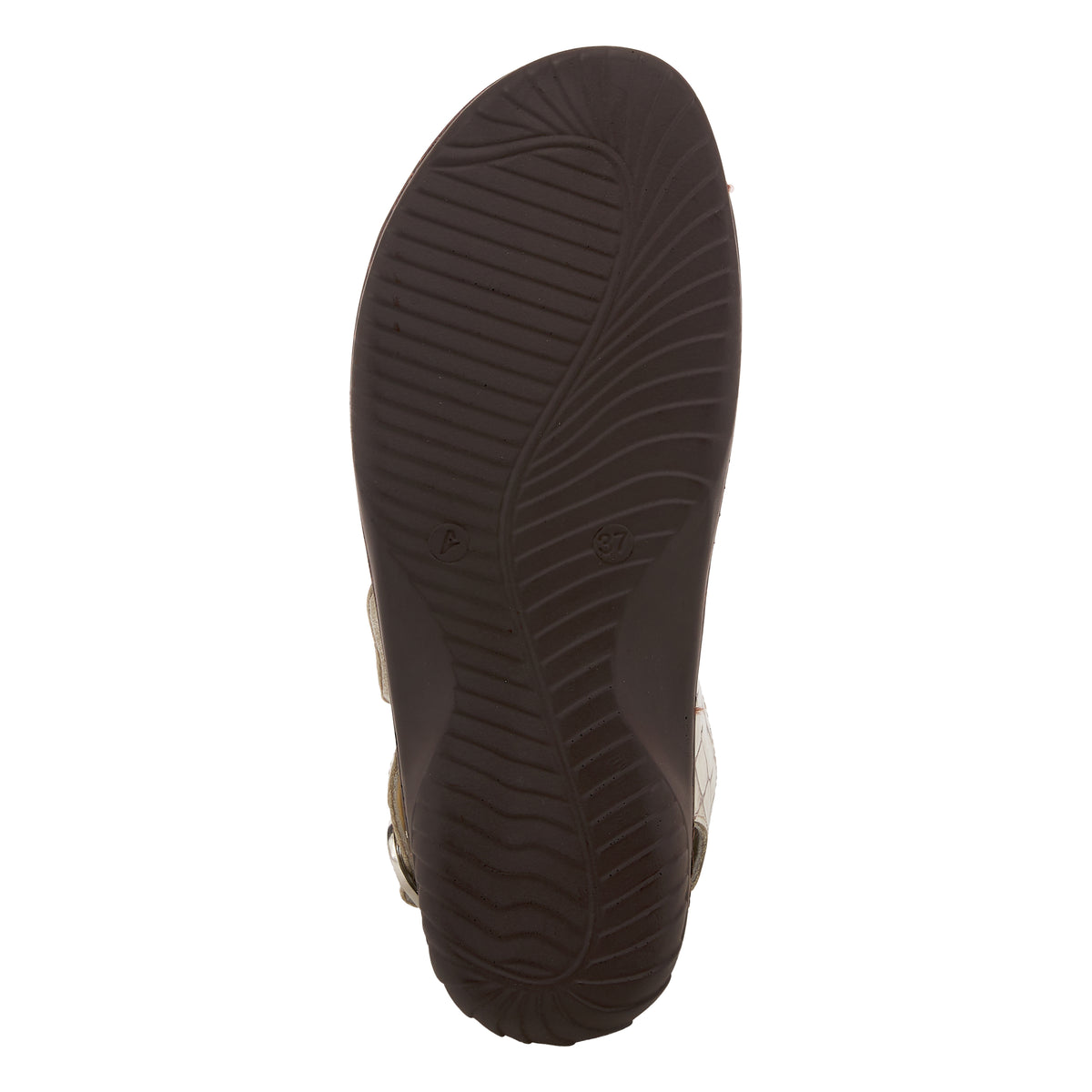 Flexus FLEXUS AKSAMALA SLINGBACK SANDAL sandal in beige patent with flexible sole