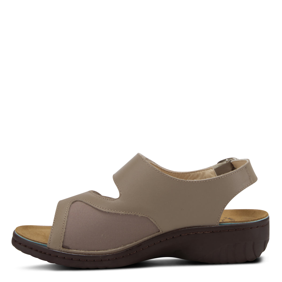 Flexus FLEXUS AKSAMALA SLINGBACK SANDAL sandal in dark taupe with flexible sole