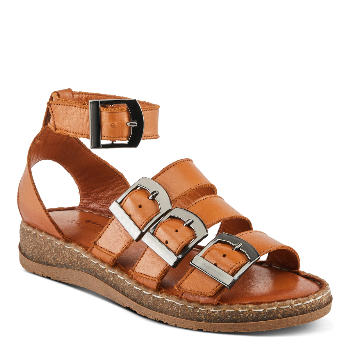 Spring Step SPRING STEP ALEXCIA SANDALS sandal in yellow with comfortable everyday design