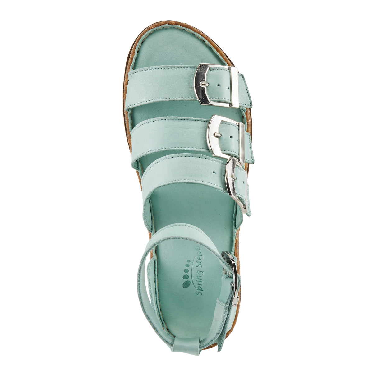 Spring Step SPRING STEP ALEXCIA SANDALS sandal in mint green with comfortable everyday design