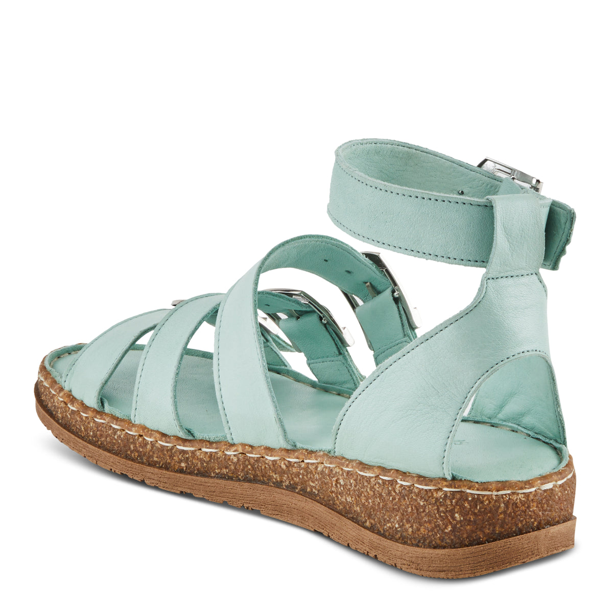 Spring Step SPRING STEP ALEXCIA SANDALS sandal in mint green with comfortable everyday design