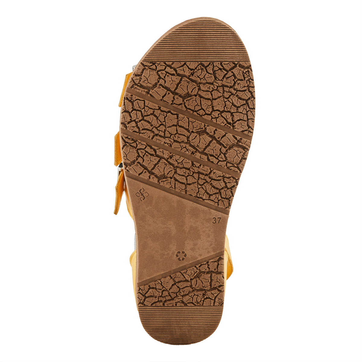 Spring Step SPRING STEP ALEXCIA SANDALS sandal in yellow with comfortable everyday design