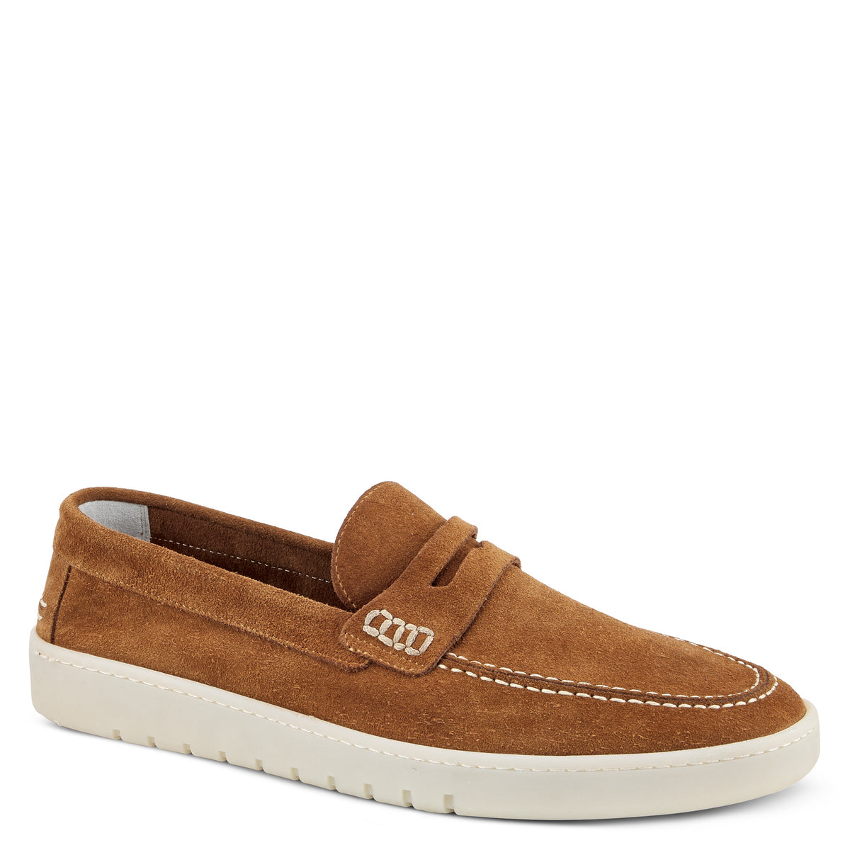 Spring Step SPRING STEP MEN ARLAN SHOES shoe in camel suede with comfortable everyday design