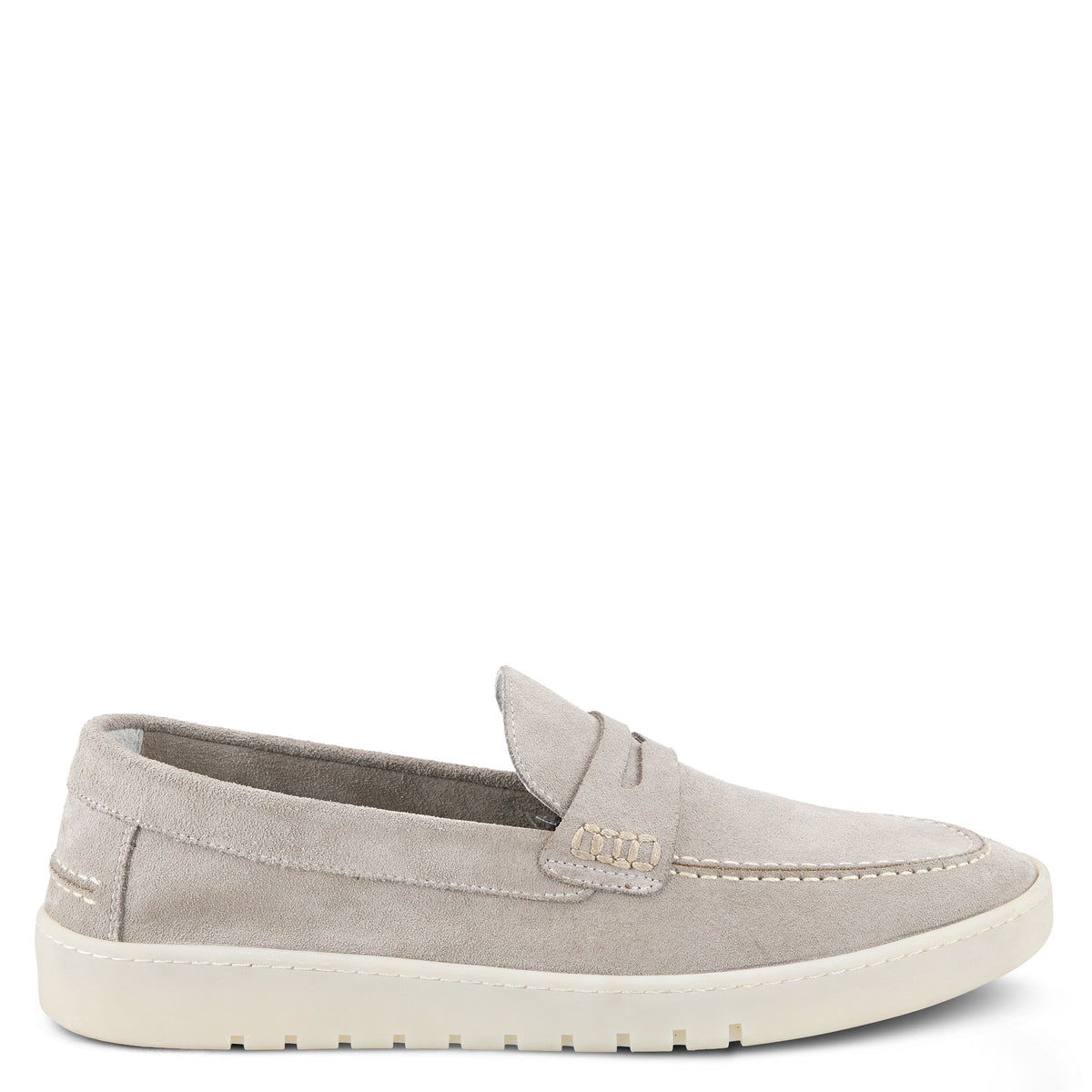 Spring Step SPRING STEP MEN ARLAN SHOES shoe in grey suede with comfortable everyday design