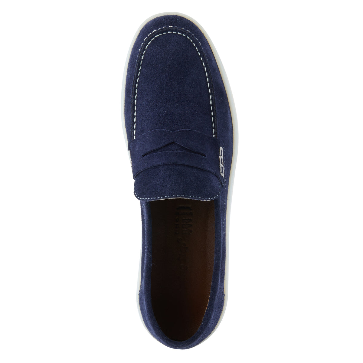 Spring Step SPRING STEP MEN ARLAN SHOES shoe in navy suede with comfortable everyday design