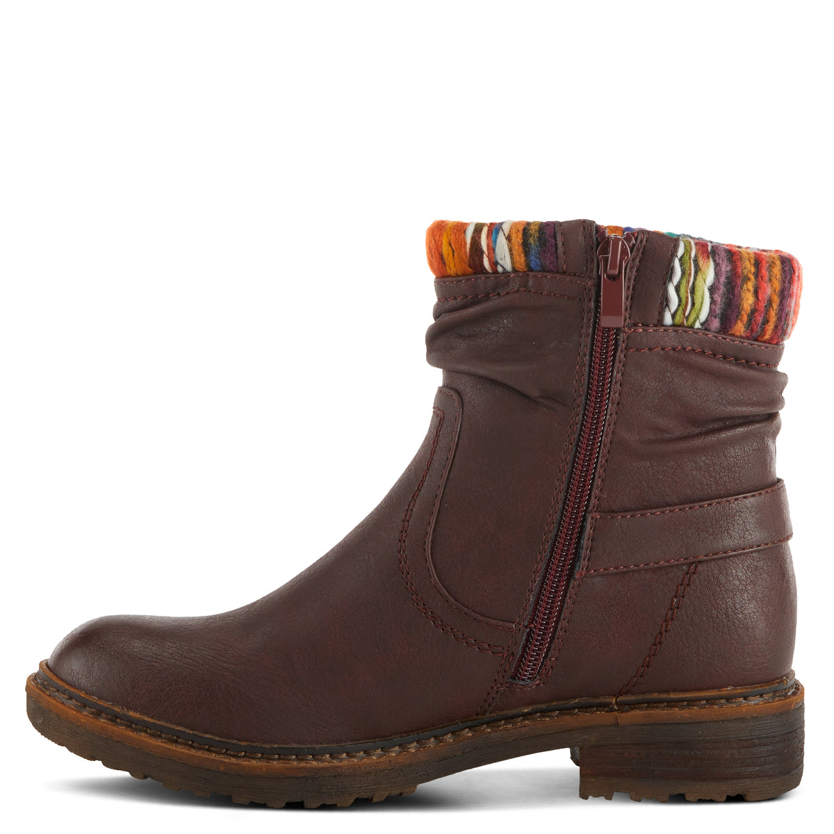 Patrizia PATRIZIA AVONNI BOOTIE boot in dark burgundy with stylish fashion design