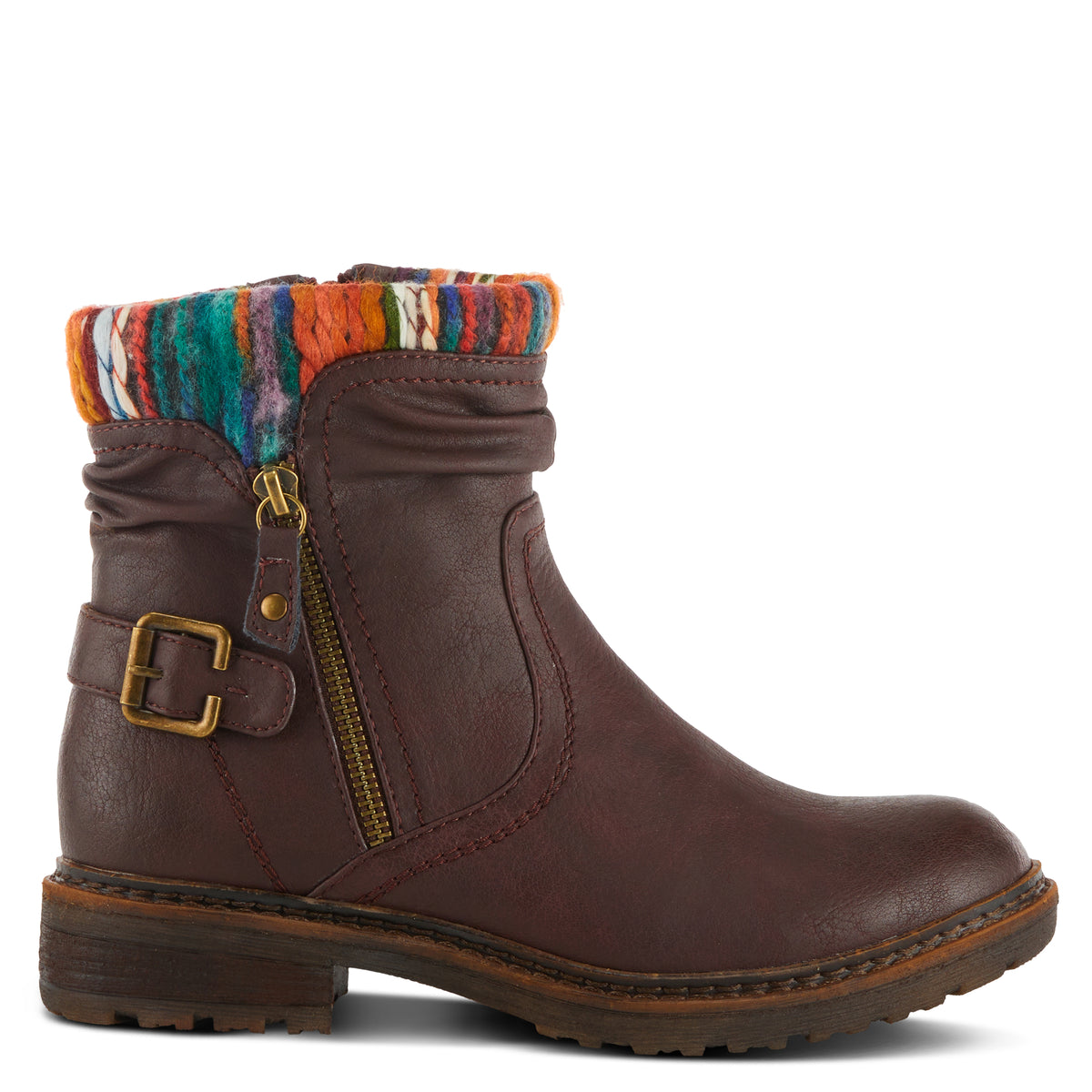 Patrizia PATRIZIA AVONNI BOOTIE boot in dark burgundy with stylish fashion design