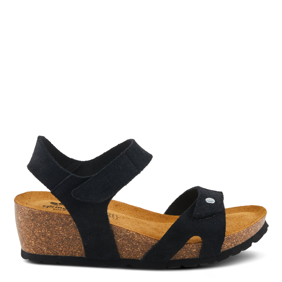Spring Step SPRING STEP BABYBELL SANDALS sandal in black suede with comfortable everyday design