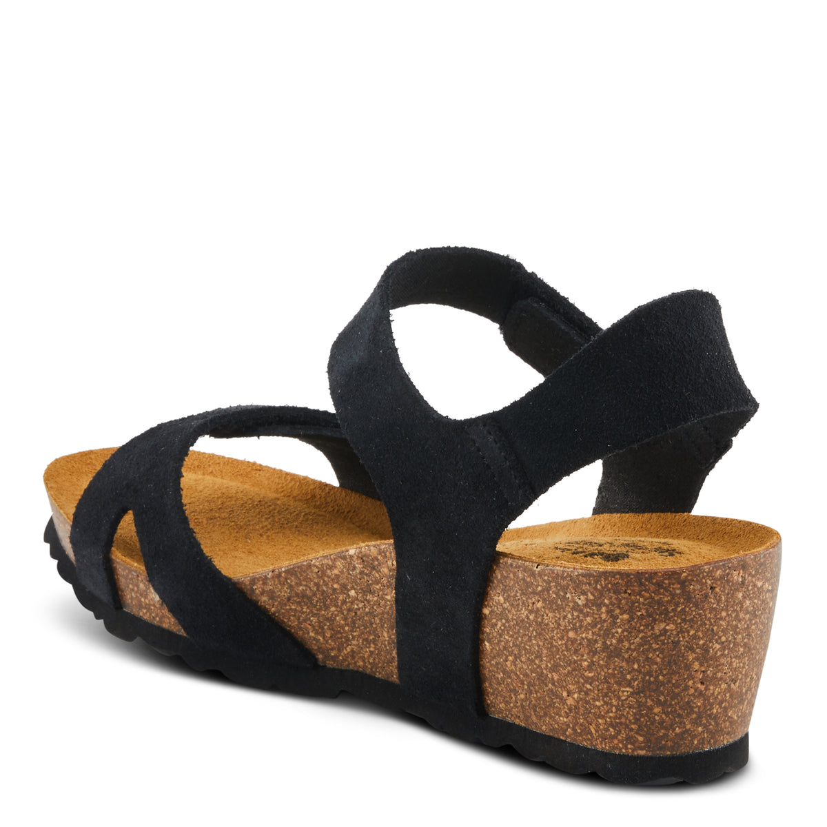 Spring Step SPRING STEP BABYBELL SANDALS sandal in black suede with comfortable everyday design