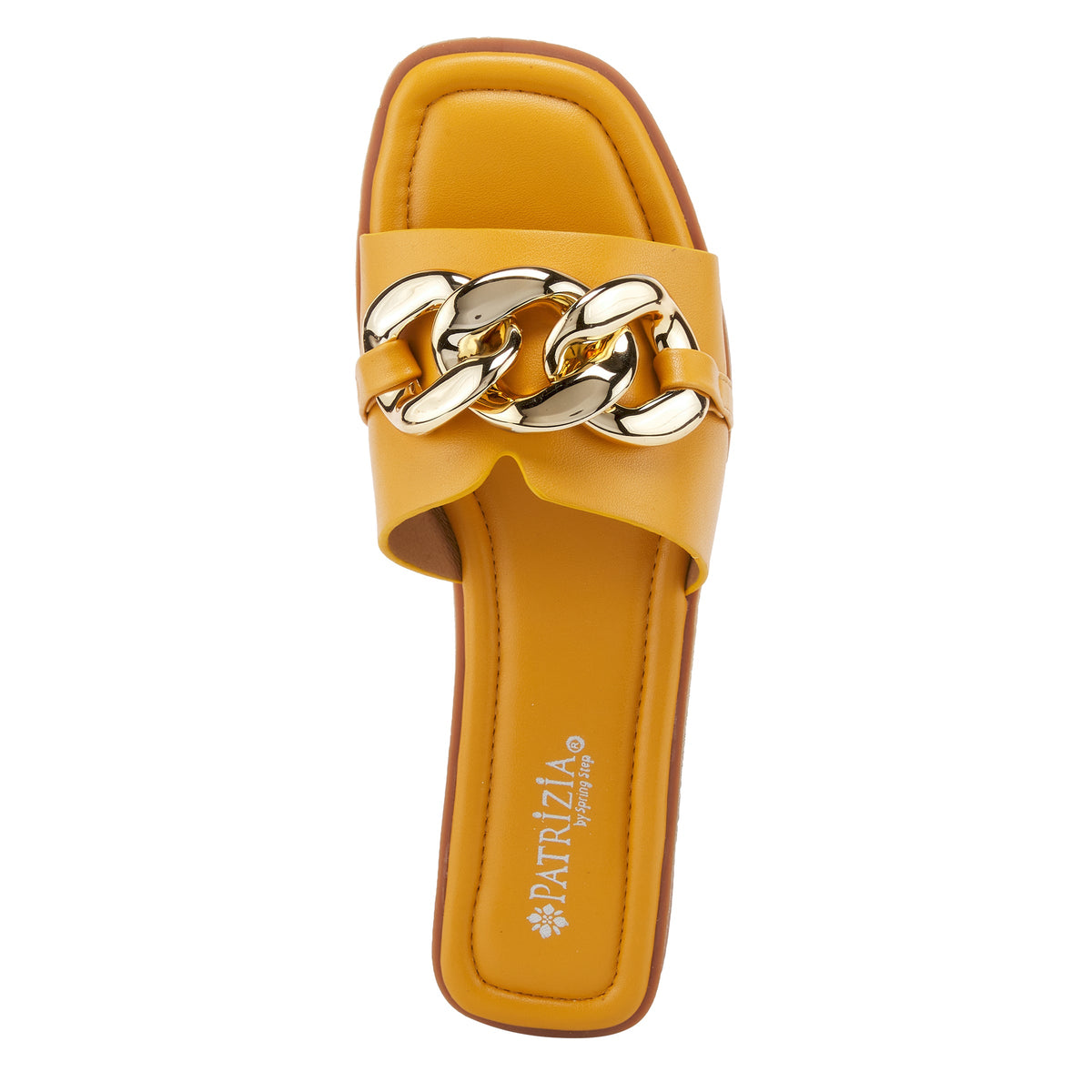 Patrizia PATRIZIA BARBEE SLIDE SANDALS sandal in yellow with stylish fashion design