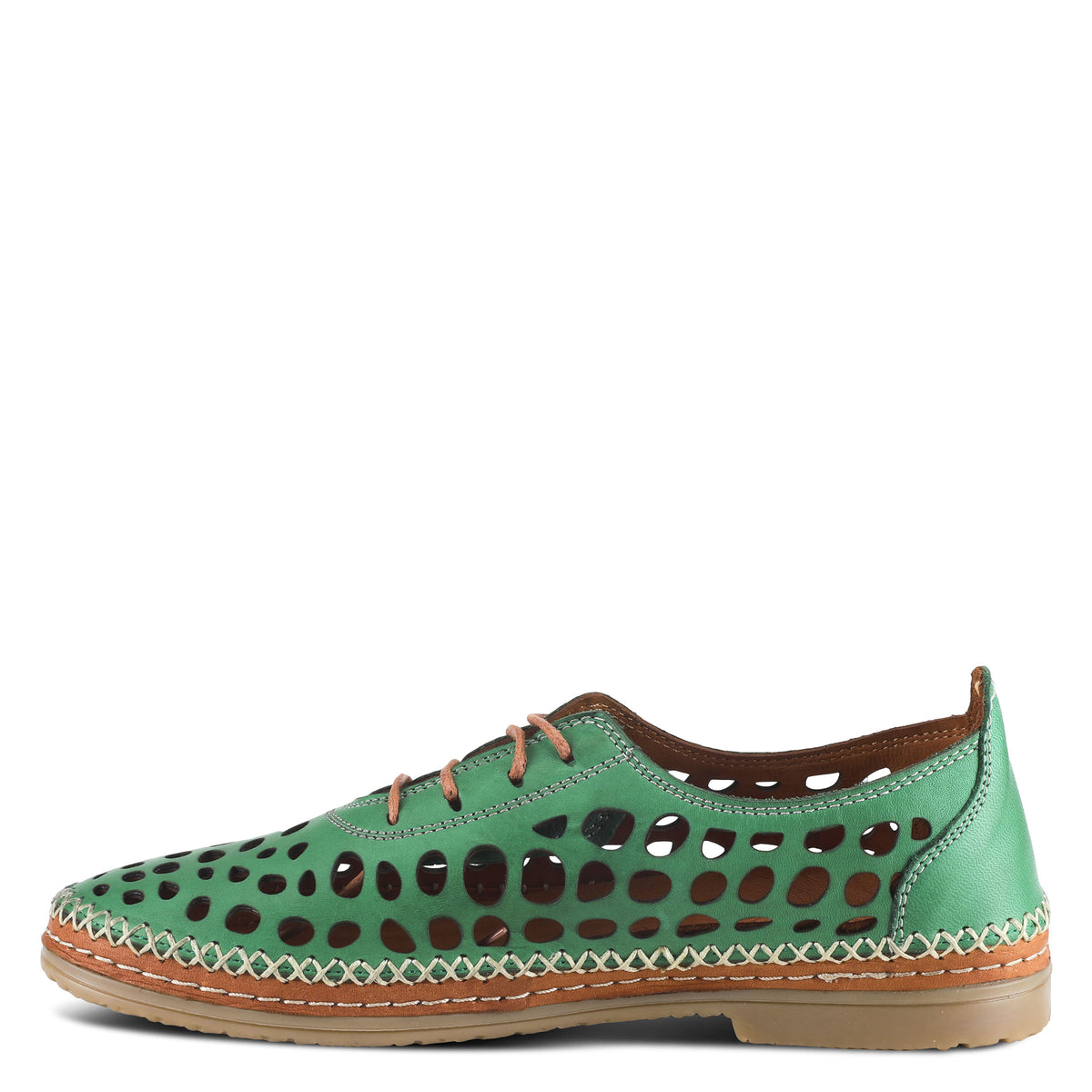 Spring Step SPRING STEP BERNETTA LOAFER loafer in green with comfortable everyday design