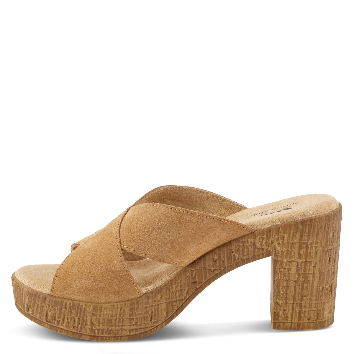 Spring Step SPRING STEP BLANCHAR SANDALS sandal in tan suede with comfortable everyday design