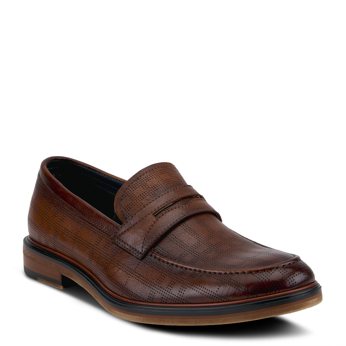 Spring Step Spring Step Men BRANDO Shoes shoe in cognac with comfortable everyday design