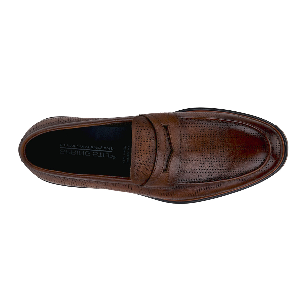 Spring Step Spring Step Men BRANDO Shoes shoe in cognac with comfortable everyday design