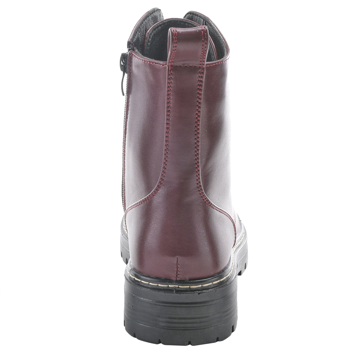 Flexus FLEXUS CALLANT MID CALF BOOTS boot in bordeaux with flexible sole