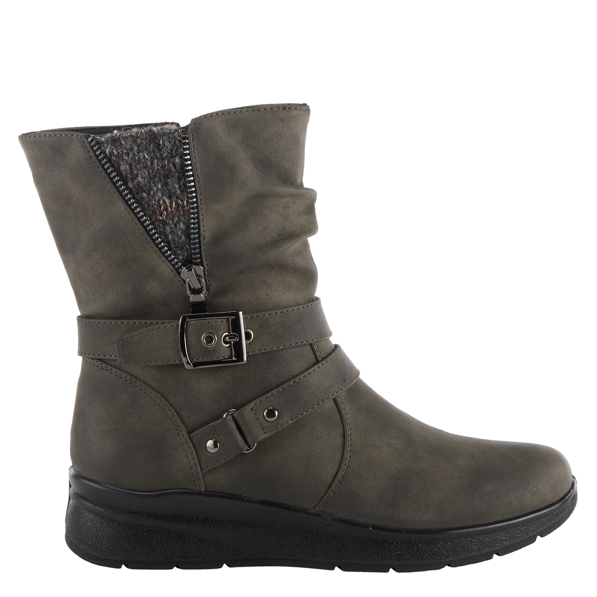 Flexus FLEXUS CAMPTON BOOTIE boot in grey with flexible sole