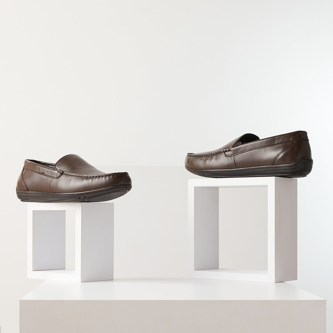 Spring Step SPRING STEP MEN CETO SHOE shoe in chocolate brown with comfortable everyday design