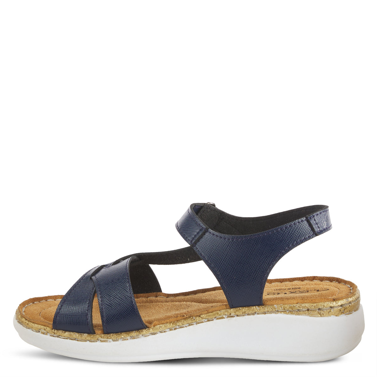 Flexus FLEXUS CHAMBRIA SANDAL sandal in navy with flexible sole