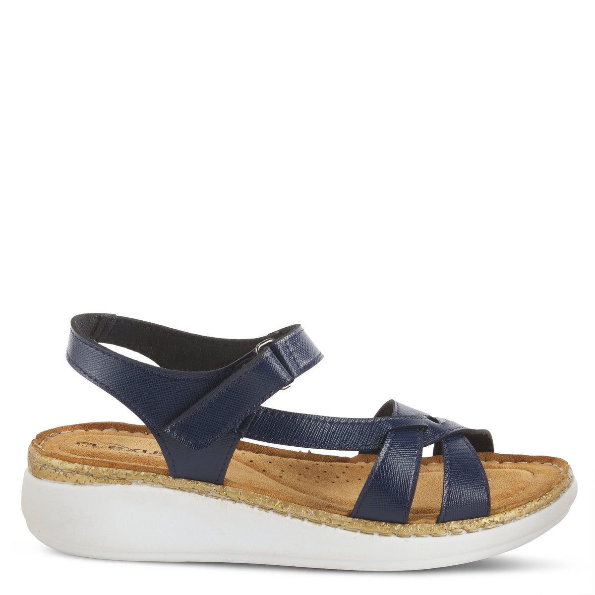 Flexus FLEXUS CHAMBRIA SANDAL sandal in gold with flexible sole