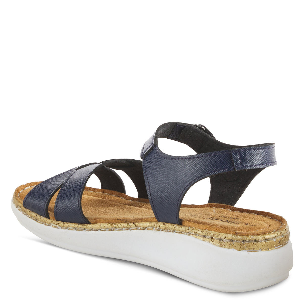 Flexus FLEXUS CHAMBRIA SANDAL sandal in gold with flexible sole