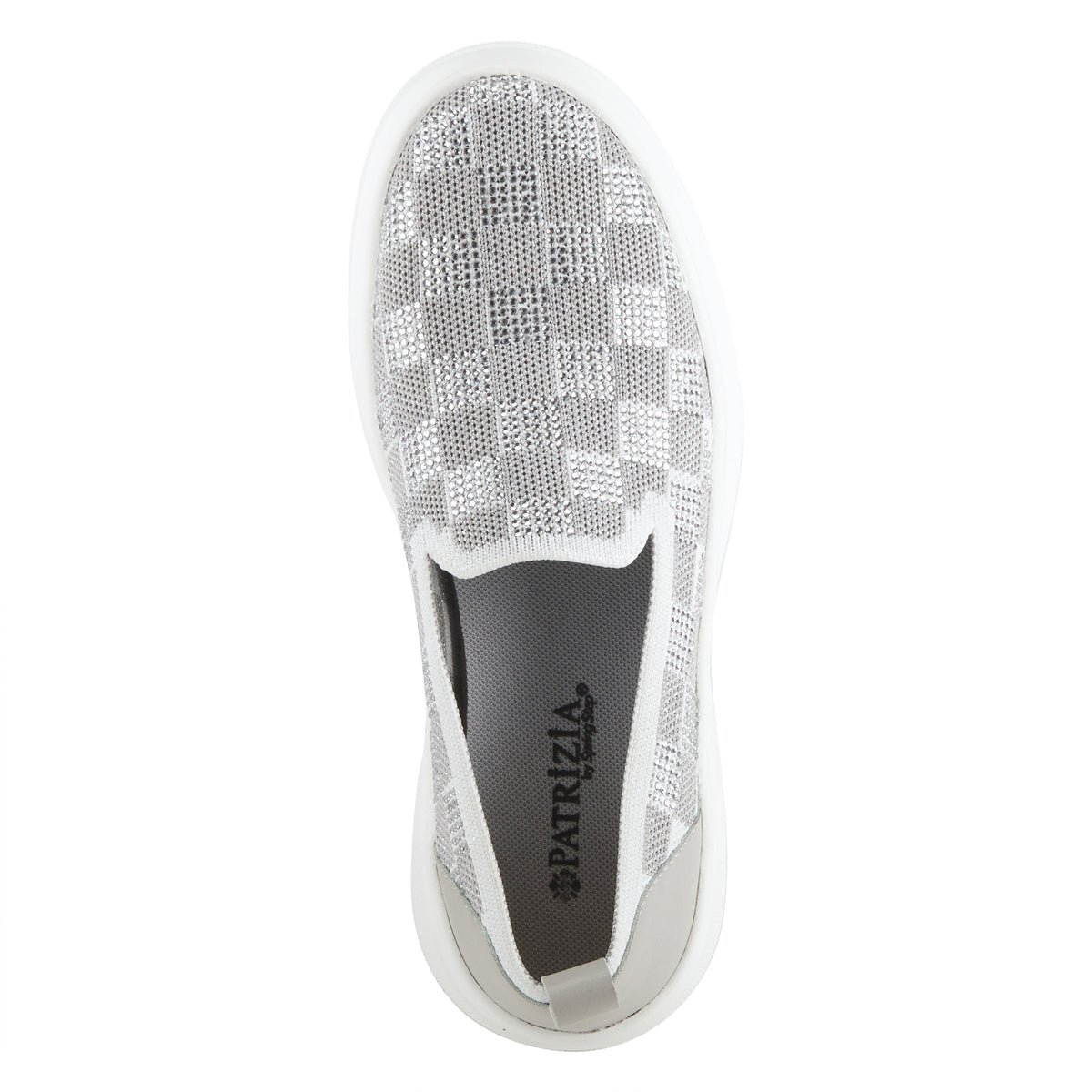 Patrizia PATRIZIA CHECKERS SNEAKERS sneaker in silver multi with stylish fashion design
