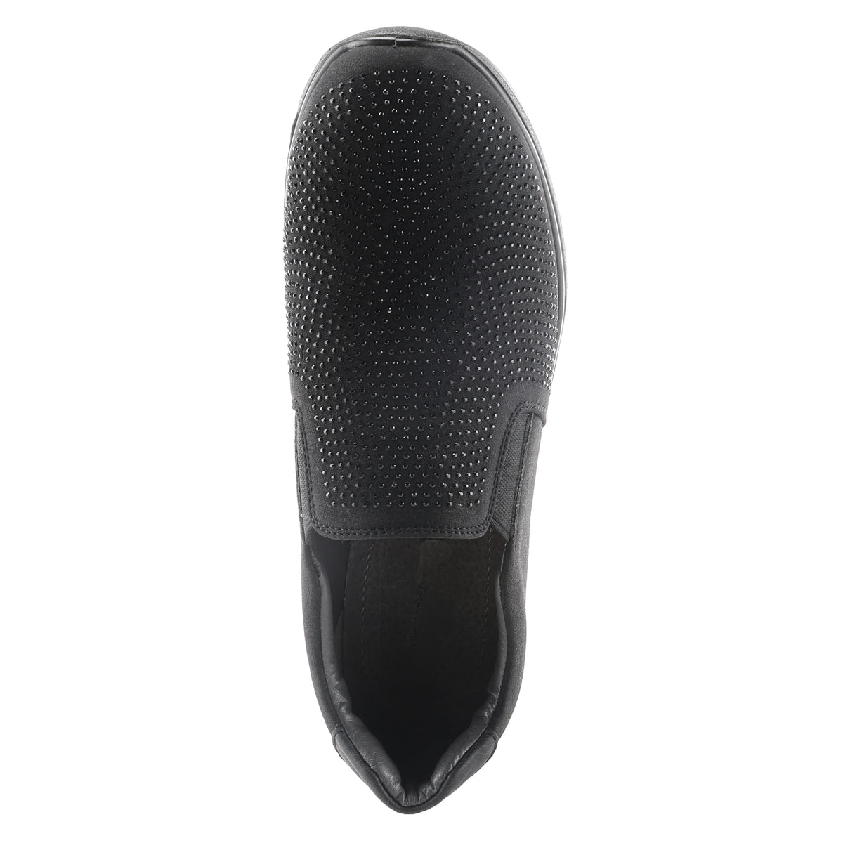 Flexus FLEXUS CONEFLOWER SLIP-ON SHOES comfort shoe in black with flexible sole