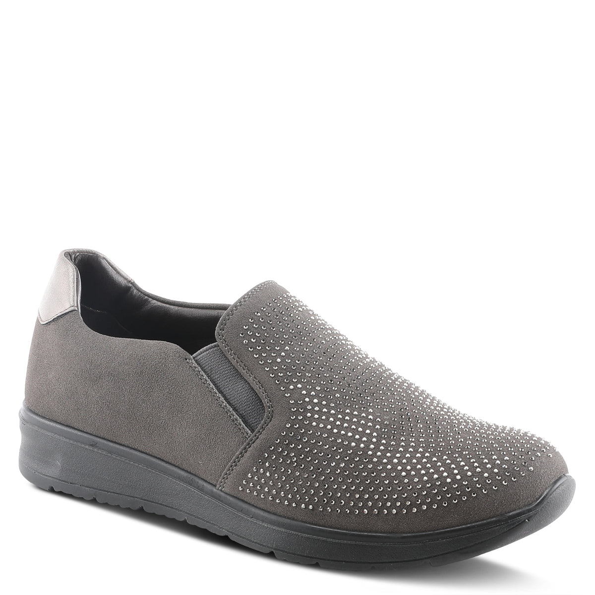 Flexus FLEXUS CONEFLOWER SLIP-ON SHOES comfort shoe in grey with flexible sole