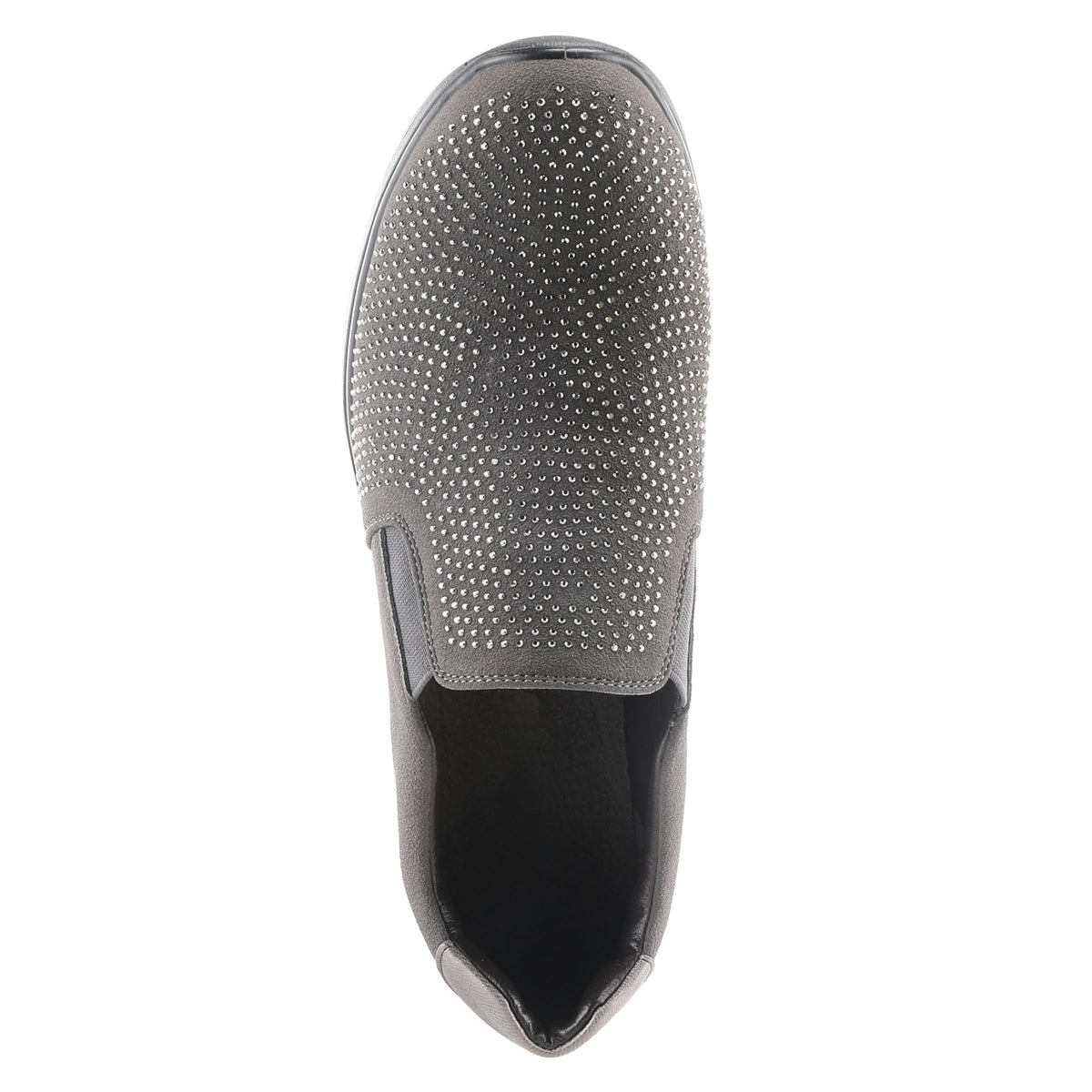 Flexus FLEXUS CONEFLOWER SLIP-ON SHOES comfort shoe in grey with flexible sole