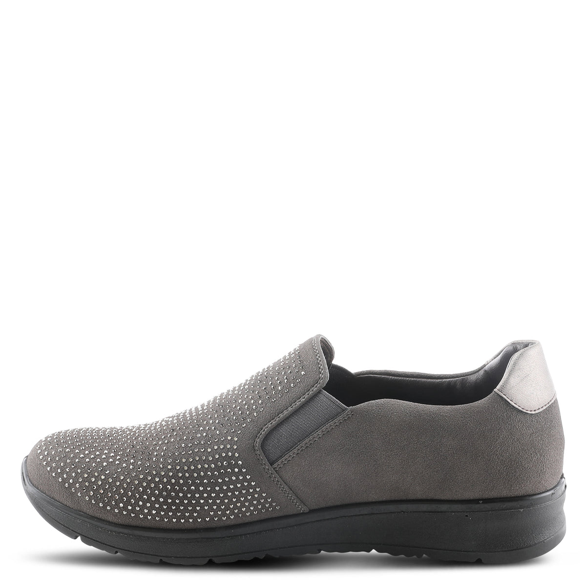 Flexus FLEXUS CONEFLOWER SLIP-ON SHOES comfort shoe in grey with flexible sole