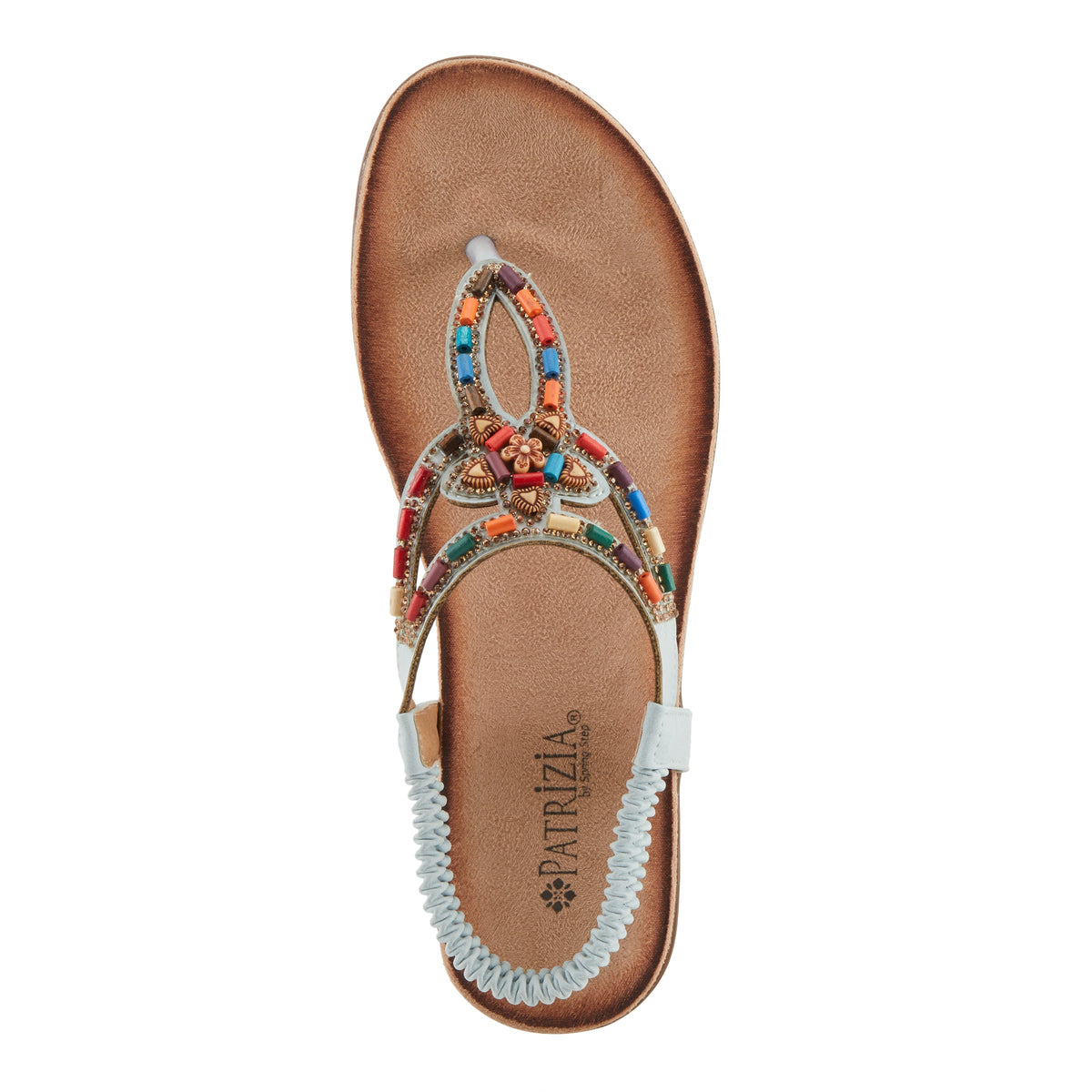 Patrizia PATRIZIA CREMA THONG SANDALS sandal in sky blue with stylish fashion design