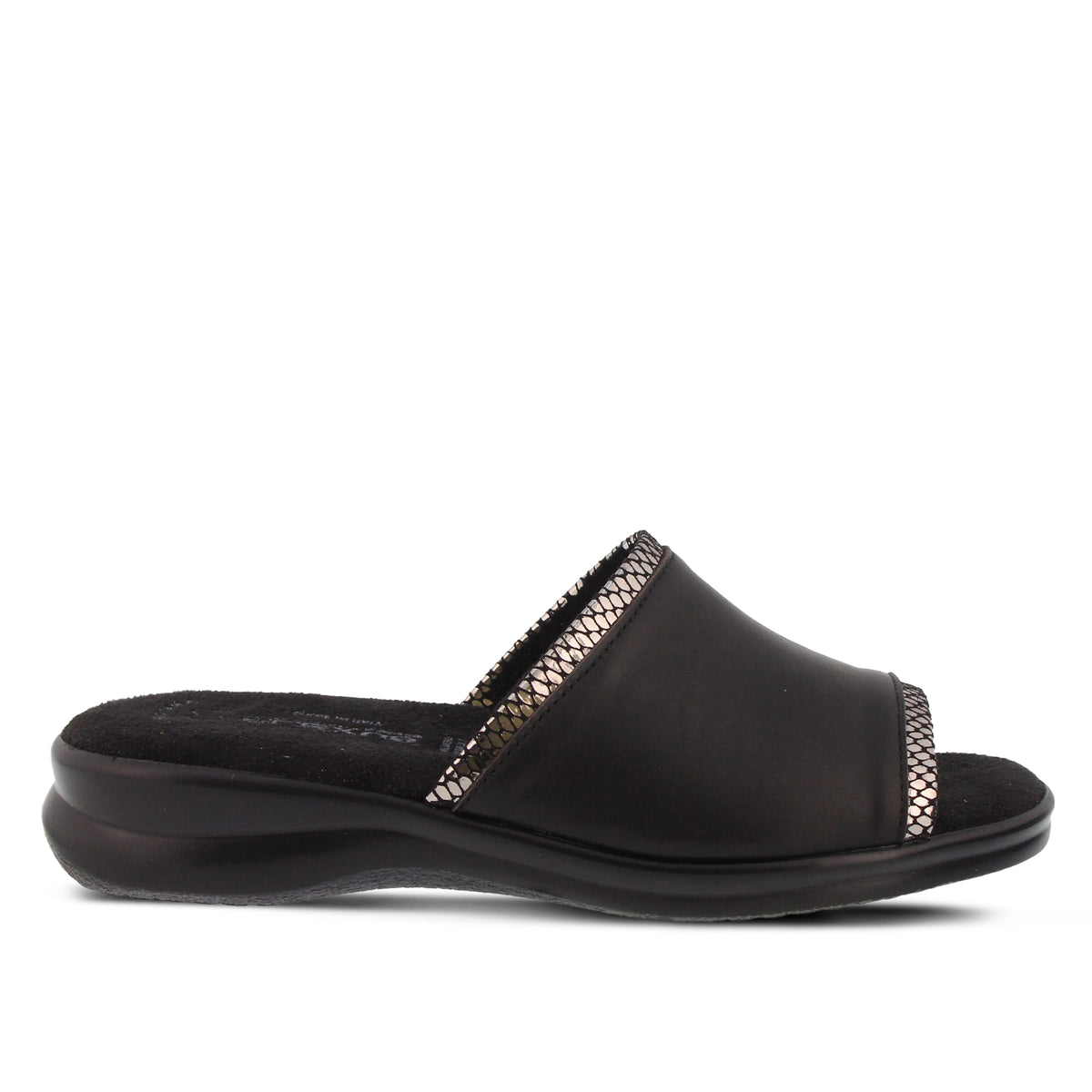 Flexus FLEXUS CUMBIA SANDAL sandal in black with flexible sole